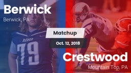 Matchup: Berwick vs. Crestwood  2018