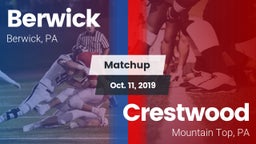 Matchup: Berwick vs. Crestwood  2019