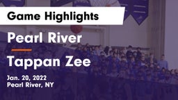 Pearl River  vs Tappan Zee  Game Highlights - Jan. 20, 2022