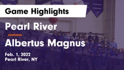 Pearl River  vs Albertus Magnus  Game Highlights - Feb. 1, 2022