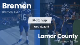 Matchup: Bremen vs. Lamar County  2018