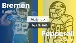 Matchup: Bremen vs. Pepperell  2020