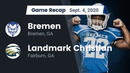 Recap: Bremen  vs. Landmark Christian  2020