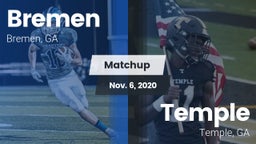 Matchup: Bremen vs. Temple  2020