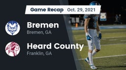 Recap: Bremen  vs. Heard County  2021
