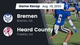 Recap: Bremen  vs. Heard County  2023