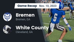 Recap: Bremen  vs. White County  2023