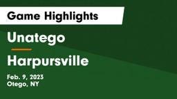 Unatego  vs Harpursville  Game Highlights - Feb. 9, 2023