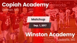 Matchup: Copiah Academy vs. Winston Academy  2017