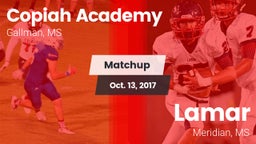 Matchup: Copiah Academy vs. Lamar  2017