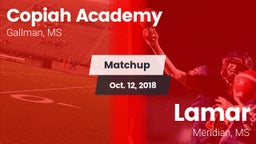 Matchup: Copiah Academy vs. Lamar  2018