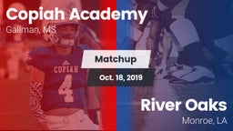 Matchup: Copiah Academy vs. River Oaks  2019