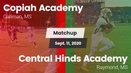 Matchup: Copiah Academy vs. Central Hinds Academy  2020