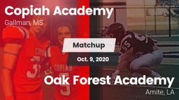 Matchup: Copiah Academy vs. Oak Forest Academy  2020