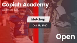 Matchup: Copiah Academy vs. Open 2020