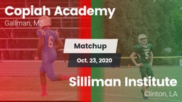 Matchup: Copiah Academy vs. Silliman Institute  2020