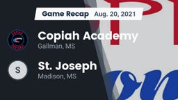 Recap: Copiah Academy  vs. St. Joseph 2021