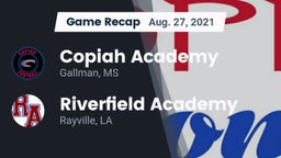 Recap: Copiah Academy  vs. Riverfield Academy  2021