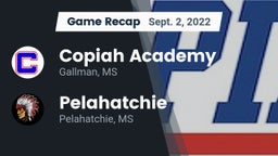 Recap: Copiah Academy  vs. Pelahatchie  2022