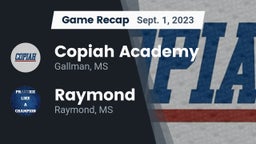 Recap: Copiah Academy  vs. Raymond  2023