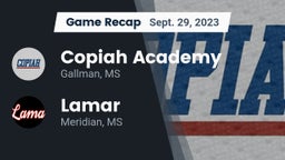 Recap: Copiah Academy  vs. Lamar  2023