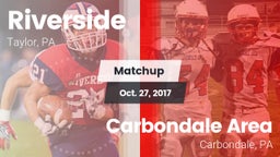 Matchup: Riverside vs. Carbondale Area  2017