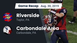 Recap: Riverside  vs. Carbondale Area  2019