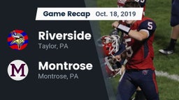 Recap: Riverside  vs. Montrose  2019