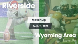 Matchup: Riverside vs. Wyoming Area  2020