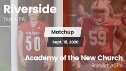 Matchup: Riverside vs. Academy of the New Church  2020