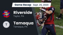 Recap: Riverside  vs. Tamaqua  2020