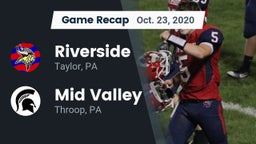 Recap: Riverside  vs. Mid Valley  2020