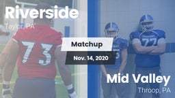 Matchup: Riverside vs. Mid Valley  2020