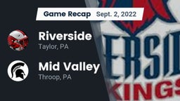 Recap: Riverside  vs. Mid Valley  2022