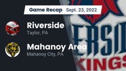 Recap: Riverside  vs. Mahanoy Area  2022