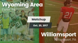 Matchup: Wyoming Area vs. Williamsport  2017