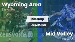 Matchup: Wyoming Area vs. Mid Valley  2018
