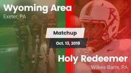 Matchup: Wyoming Area vs. Holy Redeemer  2018