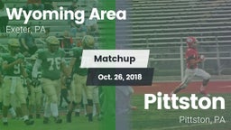 Matchup: Wyoming Area vs. Pittston  2018