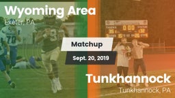 Matchup: Wyoming Area vs. Tunkhannock  2019