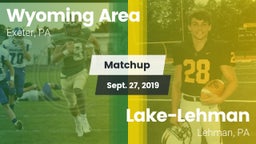Matchup: Wyoming Area vs. Lake-Lehman  2019