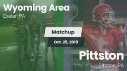 Matchup: Wyoming Area vs. Pittston  2019
