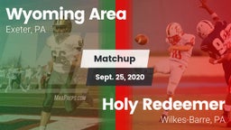 Matchup: Wyoming Area vs. Holy Redeemer  2020