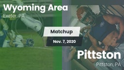 Matchup: Wyoming Area vs. Pittston  2020
