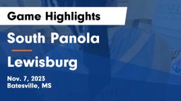 South Panola  vs Lewisburg  Game Highlights - Nov. 7, 2023