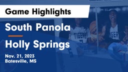 South Panola  vs Holly Springs  Game Highlights - Nov. 21, 2023