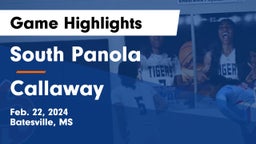 South Panola  vs Callaway  Game Highlights - Feb. 22, 2024