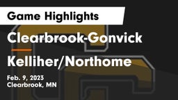 Clearbrook-Gonvick  vs Kelliher/Northome  Game Highlights - Feb. 9, 2023