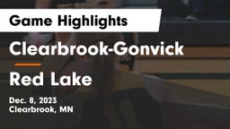 Clearbrook-Gonvick  vs Red Lake  Game Highlights - Dec. 8, 2023