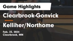 Clearbrook-Gonvick  vs Kelliher/Northome  Game Highlights - Feb. 23, 2024